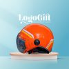Mũ bảo hiểm quà tặng in logo nửa đầu có kính LG-MBH02