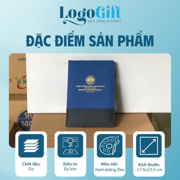 so-da-qua-tang-in-logo-cong-2-khuc-kin-mau-xanh-den-17-5-x-23-5-cm-lg-sd02 (2)