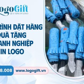 quy trình đặt hàng quà tặng doanh nghiệp in logo