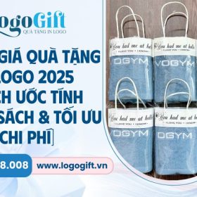 bảng giá quà tặng in logo
