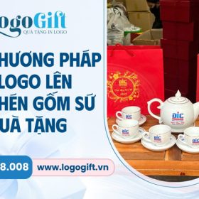 phương pháp in logo lên ấm chén quà tặng
