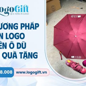 phương pháp in logo lên ô dù làm quà tặng