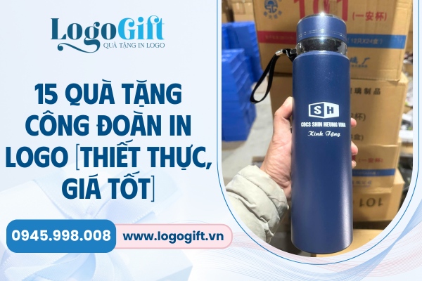 quà tặng công đoàn in logo