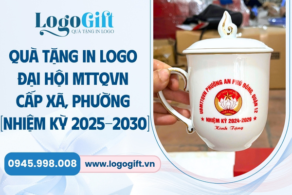 quà tặng in logo Đại hội Mặt trận Tổ quốc Việt Nam