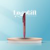 Bút bi quà tặng Đại hội in logo màu đỏ 14cm LG-BB05