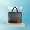 In logo lên cặp da quà tặng Đại Hội thương hiệu FADODA LG-CD03