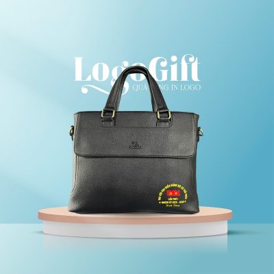 In logo lên cặp da quà tặng Đại Hội thương hiệu FADODA LG-CD03