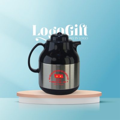 Phích giữ nhiệt quà tặng Đại hội in logo thương hiệu Rạng Đông LG-PGN04