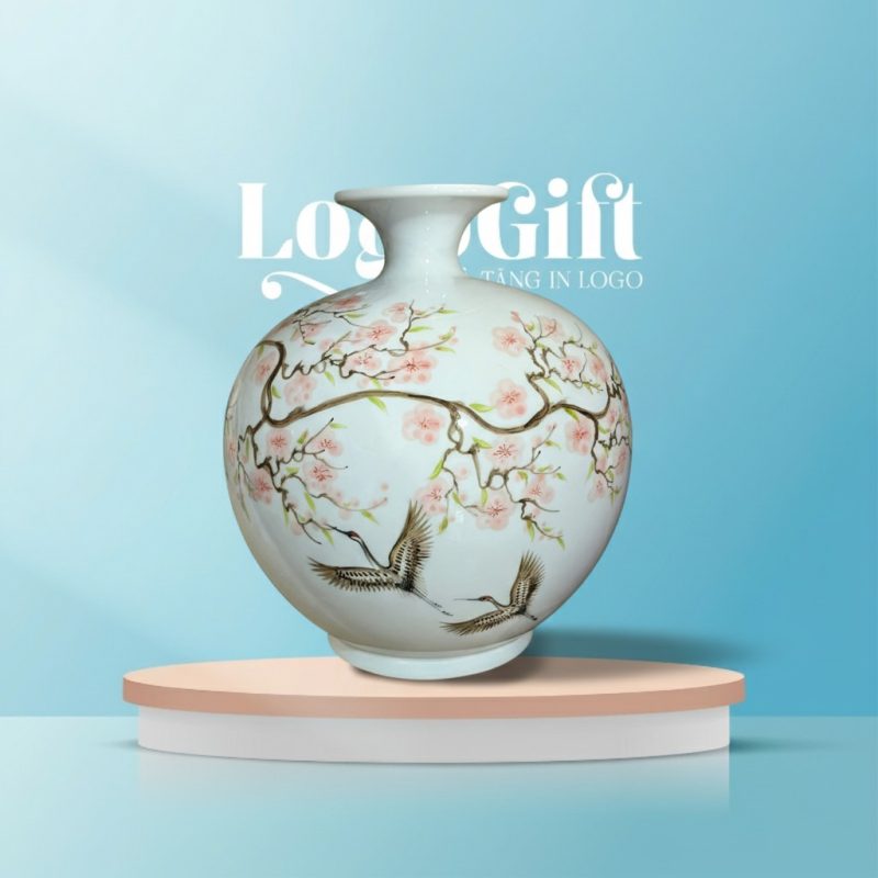 binh-hut-tai-loc-qua-tang-in-logo-men-trang-hoa-tiet-chim-dao-ve-tay-25cm-lg-bhl12