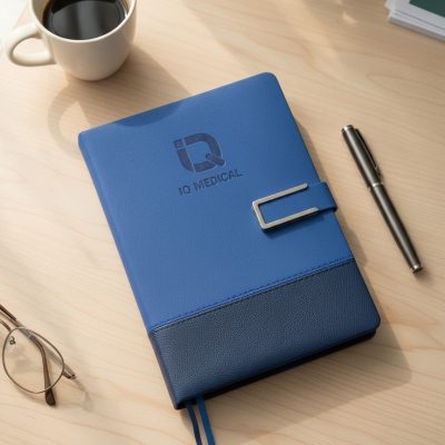 so-da-cong-2-khuc-in-logo-qua-tang-gai-nam-cham-a5-mau-xanh-lg-sd11-3