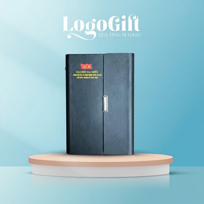 so-da-cong-3-khuc-thang-in-logo-qua-tang-dai-hoi-nam-cham-mau-den-lg-sd12