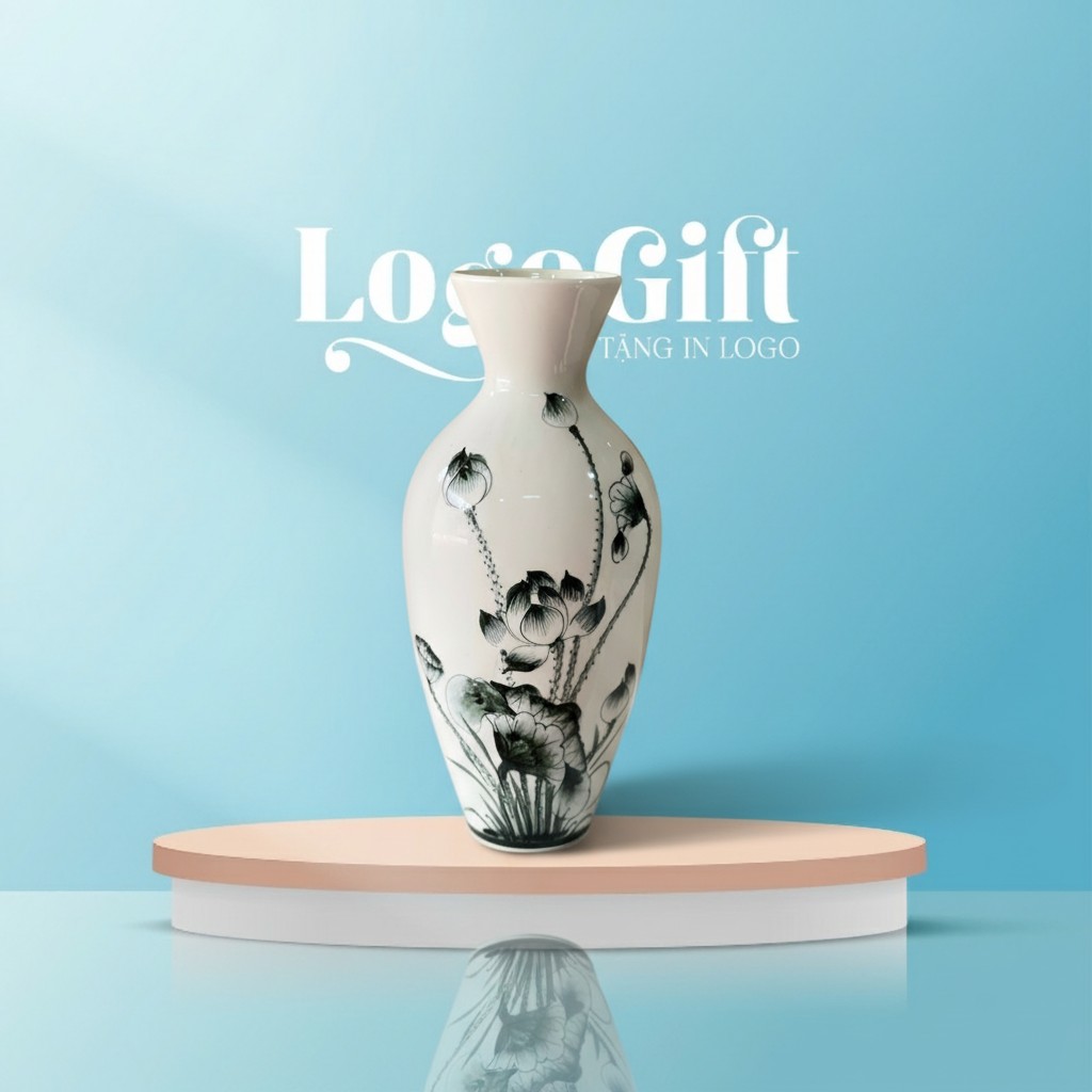 binh-hoa-gom-su-qua-tang-in-logo-dang-thon-cao-ve-sen-den-lg-lh20-0