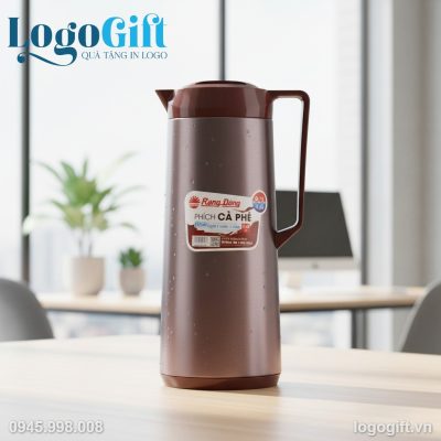 Phích giữ nhiệt quà tặng in logo Rạng Đông 1000ml LG-PGN11