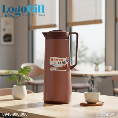 Phích giữ nhiệt quà tặng in logo Rạng Đông 1000ml LG-PGN11