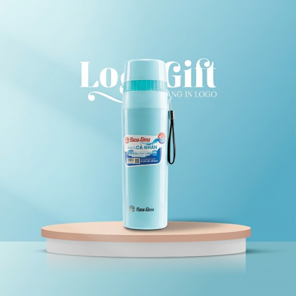 Phích giữ nhiệt quà tặng in logo thương hiệu Rạng Đông 500ml LG-PGN07